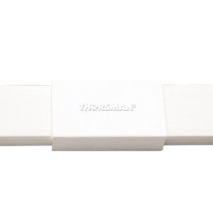 Pieza de unión color blanco de PVC auto extinguible, para canaleta TMK1720 (5280-02001) - THORSMAN