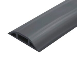 Canaleta flexible color negra de PVC auto extinguible tramo de 2.5m (9300-01254) - THORSMAN
