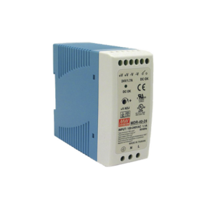 Fuente de poder Industrial Riel Din 24Vcc, 40W - MEANWELL