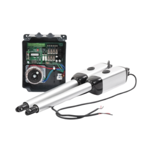 Kit de brazos para automatizar portones vehiculares abatibles de 2 hojas/ 3 Mts / 300 Kg / Uso solo residencial / Compatible 
