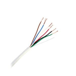 Bobina de 305 Metros (1000 Pies) / 6 x 22 AWG / Cable de Cobre / Tipo CMR / Para Interior / Para Aplicaciones de Control de A