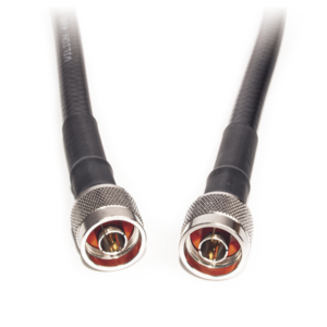 Jumper Coaxial con Cable Wilson-400 | Conector N Macho en los Extremos | 60 Centímetros (23.62 Pulgadas) de Longitud - WILSON
