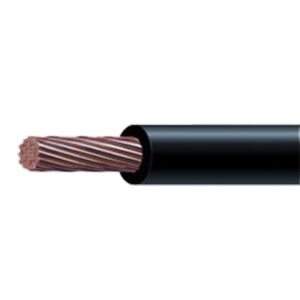 (SLY304) Cable de Cobre Recubierto THW-LS Calibre 10 AWG 19 Hilos Color negro (Venta por Metro) - INDIANA