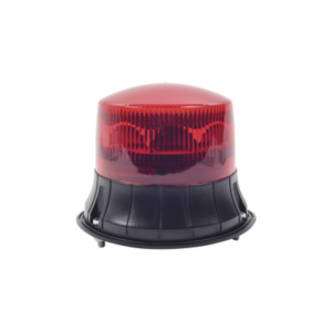 Burbuja LED giratoria color rojo, 9 LEDs, montaje permanente - EPCOM INDUSTRIAL SIGNALING