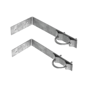 Juego de 2 Herrajes de Pared para Sujeción de Mástil (1-1/4″ a 2″) - SYSCOM TOWERS