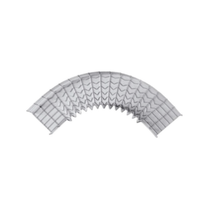 Curva Pre-Fabricada Horizontal de 90° con medidas de 54 mm de Peralte y 50 mm Ancho (54/50 mm) - CHAROFIL