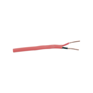 Carrete de Alambre de 305 Metros (1000 Pies) / 2 x 14 AWG / Riser / Tipo FPLR-CL3R / Color Rojo / Para Aplicaciones en Panele