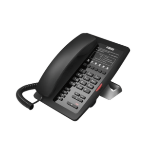 Teléfono IP para Hotelería, profesional con 6 teclas programables para servicio rápido (Hotline), plantilla personalizable co