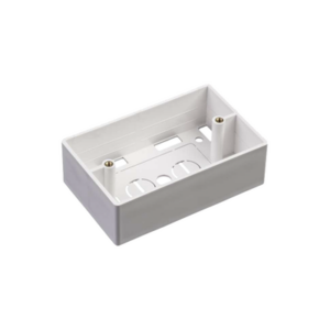 Caja de Pared Universal, Color blanco, Para montaje con Placas de Pared - LINKEDPRO BY EPCOM