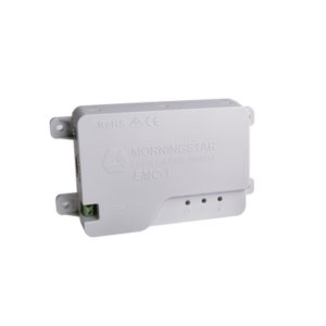 Convertidor Ethernet a MeterBus EMC-1 / Monitoreo Remoto IP / 12V 24V 48V / MODBUS / Compatible TriStar ProStar SunSaver - MO