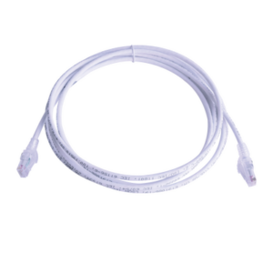 Patch Cord MC6 Modular Cat6 UTP, CM/LS0H, 4.57 Metros (15 Pies), Color Blanco - SIEMON