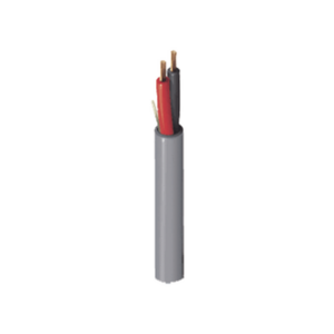 Bobina de 305 Metros (1000 Pies) de Cable / 2 x 16 AWG / Color Gris / Para Aplicaciones Multi Propósito, Seguridad, Control d
