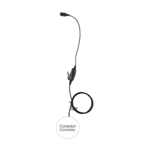 Micrófono de 1 cable serie LOC para KENWOOD PKT-23K - OTTO