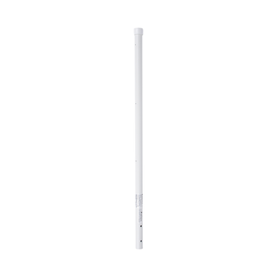 Poste de Esquina de 0.8m para Cerca Electrificada. Tubo Galvanizado cal. 18 de 1″Diam. con Tapón, ideal para 3 Aisladores.
