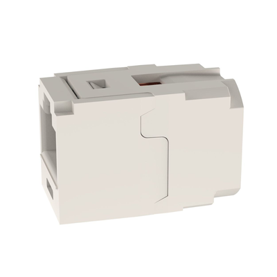 Módulo Acoplador RJ45 a RJ45, Mini-Com, Categoría 6, Color Blanco Mate - Image 3