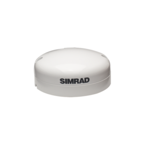 Antena GPS Simrad GS25 / Actualización Rápida de Posición / Precisión Consistente / Brújula Magnética Integrada / GPS, WAAS, EGNOS / Diseño Compacto / Resistente al Agua / Conectividad NMEA 2000®