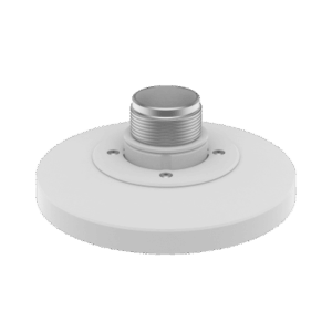 Adaptador tipo Plato necesario para montar en Pared o Techo Cámaras Hanwha serie X y P. - HANWHA VISION