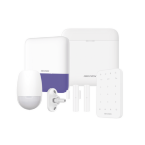 (AX PRO) KIT de Alarma AX PRO / Incluye: 1 Hub con bateria de respaldo / 1 Sensores PIR / 1 Montaje Universal para PIR / 2 Co