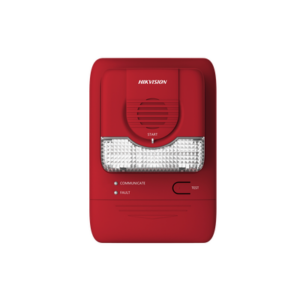 (HikFire) Alarma de Sonido y Luz / Comunicación LoRa / Alarma ≥ 85 dB / Instalación en Pared
