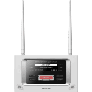 (HikFire) Panel Inalámbrico de Detección de Incendio (Gateway LoRa) / Pantalla LCD Táctil / Comunicación hasta 2 km / Gestión de 128 Dispositivos / Encriptación AES128 / Integración a HikCentral Professional