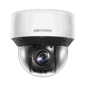 Mini Domo IP PTZ 4 Megapixel / 25X Zoom / 50 mts Luz Infrarroja Inteligente (Visión Nocturna) / Autoseguimiento / WDR 120 dB / PoE+ / IP66 / Ultra Baja Iluminación / MicroSD
