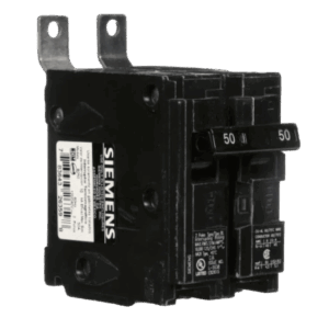 Interruptor automático atornillable tipo BL 2 polos, 50 amp.