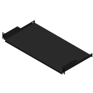 Charola para Rack de 19" de 2 postes, 23 cm de Profundidad, 1 Unidad de rack