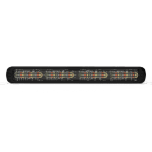 Luz auxiliar Giga Thin 11¨ Quadcolor Rojo/Azul/Ambar/Blanco 48 LED Con funcionalidad de director de tráfico