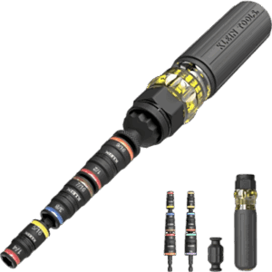 Desarmador de Impacto / 14 en 1 /  Magneto de Tierras Raras / Almacenamiento Dual / Asistencia de Torque /  Adaptador 7/8".