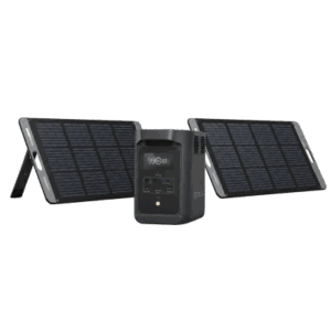 KIT DE ENERGÍA PORTÁTIL ECOFLOW E980 Y PANEL SOLAR 200W