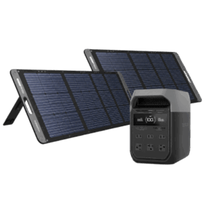 KIT DE ENERGÍA PORTÁTIL ECOFLOW E980 Y PANEL SOLAR 200W