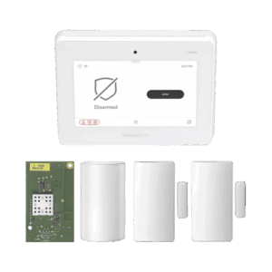 Kit de Panel de Alarma PROA7FA con Pantalla Touch de 7" / Módulo WiFi + Z-Wave / Sensor PIR / 2 Contactos Magnéticos