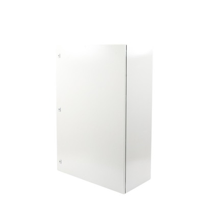 Gabinete de Acero IP66 Uso en Intemperie (800 x 1200 x 400 mm) con Placa Trasera Interior Metálica y Compuerta Inferior Atornillable (Incluye Chapa y Llave). - Image 2