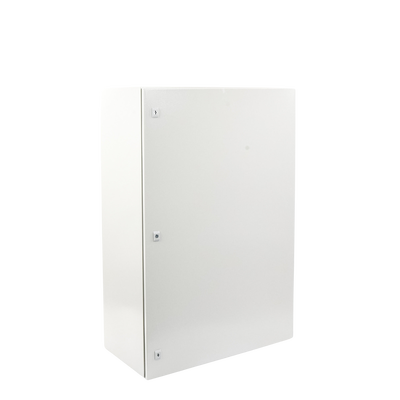 Gabinete de Acero IP66 Uso en Intemperie (800 x 1200 x 400 mm) con Placa Trasera Interior Metálica y Compuerta Inferior Atornillable (Incluye Chapa y Llave). - Image 3