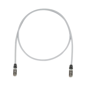 Patch Cord Cat6A, Blindado S/FTP, CM/LS0H, 3 Metros (9.84 Pies), Color Gris