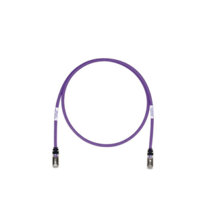 Patch Cord Cat6A, Blindado S/FTP, CM/LS0H, 6.1 Metros (20 Pies), Color Violeta