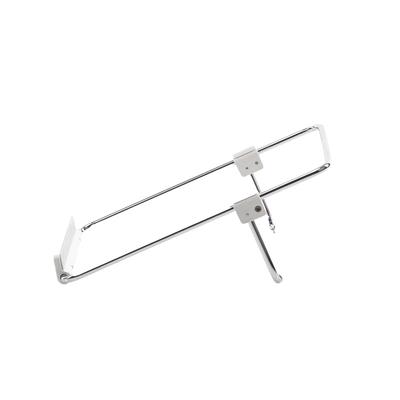 Soporte para Laptop / Plegable / Ajustable de 87 a 131 mm / Amplia compatibilidad 11''-16'' / Capacidad de carga 20 KG / Antideslizante / Ultra Ligero / Metal / ABS / Silicona / Color Plata - Image 3