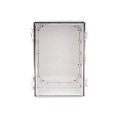 Gabinete Plástico ABS, Puerta Transparente, Uso en Intemperie IP66 (190 x 290 x 140 mm) cierre por Broche Inoxidable y Permite Cerrado con Candado y Llave (Perno 5mm) No Incluido - Image 3