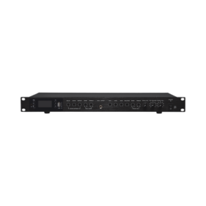 Amplificador de Audio | 2 x 60W | Baja Impedancia 4 - 8Ω | Reproductor Bluetooth, USB, SD | Efectos Integrados Delay, Echo, Repeat