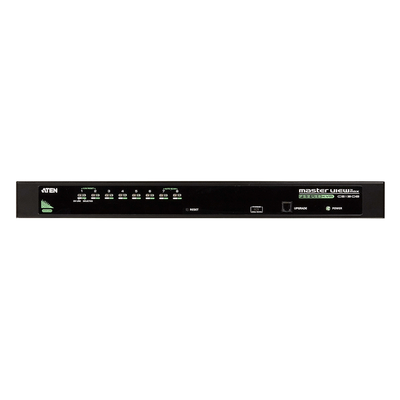 Conmutador KVM VGA PS/2-USB de 8 puertos /Cascada/W/(EE.UU./UE/SALIDA) ADP. ATEN - Image 2