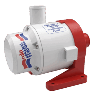 Bomba de Achique Sumergible Rule 17A / 3,800 GPH / 12V CD / Motor de Alta Eficiencia / Ejes de Acero Inoxidable / Protección Térmica TCO / Certificación CE e ISO 8849
