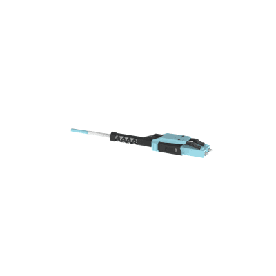 Jumper de Fibra Óptica Multimodo 50/125 OM4, LC-LC Uniboot Duplex, LSZH, Color Aqua, 3 Metros (9.84 Pies) - Image 3