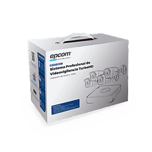 (MICRÓFONO Integrado + Detección de Movimiento 2.0) Kit TurboHD 1080p Lite / DVR 4 canales / Audio por Coaxitron / 4 Cámaras Bala de Metal con Micrófono Integrado