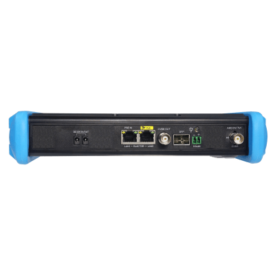 Tester de Video Profesional | Pantalla 7"| Prueba IP/HD/Analógicas | TVI/CVI/AHD/CVBS | IP ONVIF | 4K/8K | H.264/H.265 | HDMI | PTZ | Scanner IP | TDR | Salidas 12V/24V/PoE | Activación Simultanea. - Image 2