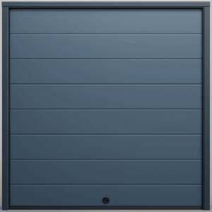 Puerta D / Garage D / Alta Calidad / Linea Central / Color GRIS /  acabdo DELUXE / 12X7 pies / AISLADA / Estilo Americana.