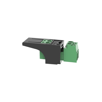 Módulo Conector Eléctrico para Cable Eléctrico FMPS, Compatible con 26-12 AWG, Tipo Mini-Com, Color Verde - Image 2