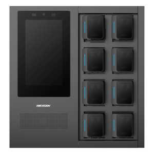 Estación de Carga y Respaldo de Información para Bodycam HIKVISION / Acceso por Reconocimiento Facial / Incluye 1 HDD de 2 TB
