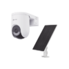 Kit Cámara PT 4G y Wi-Fi / 2K+ (4Megapixel)  / IA Detección Humano-Vehiculo / Color Nocturno / Batería 5200 mAh / IP65 / Incluye  Panel Solar 5W IP65