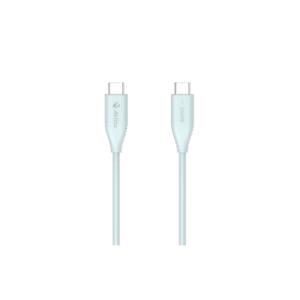 Cable de Carga USB-C a C 1.5 Metros / Tecnología GaN (Nitruro de Galio) / Fast-Charging  / Potencia 240W / Velocidad Transferencia 480 Mbps / Material Silicona No Tóxica /  Conector Aluminio Anodizado
