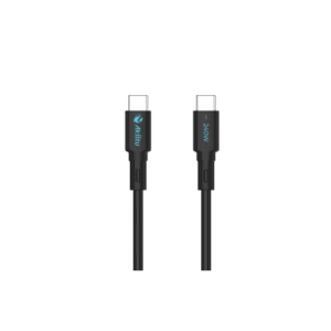 Cable de Carga USB-C a C / 1 Metro (3.28 Pies) / Tecnología GaN (Nitruro de Galio) / Fast-Charging / Potencia 240W / Velocidad Transferencia 480 Mbps / Material / Conector Aluminio Anodizado